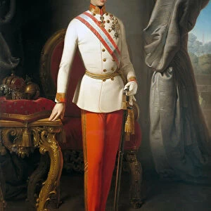 Portrait of Franz Joseph I of Austria, Between 1857 and 1859