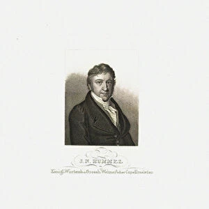 Portrait of Johann Nepomuk Hummel (1778-1837), c. 1830