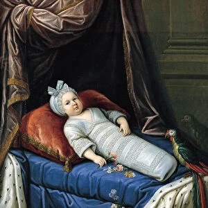Portrait of Louis XIV (1638-1715) as Baby, ca 1638. Artist: Anonymous