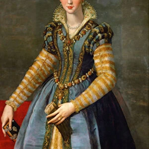 Portrait of Maria de Medici (1540?1557), ca 1555. Artist: Allori, Alessandro (1535-1607)