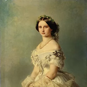 Portrait of Princess Louise of Prussia, 1856. Artist: Franz Xaver Winterhalter