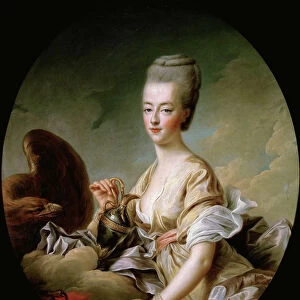 Portrait of Queen Marie Antoinette (1755-1793) als Hebe, 1773