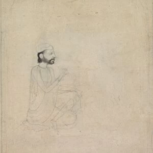 Portrait of a Seated Man, c. 1830-1850. Creator: Unknown