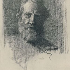 A Portrait Study, 1919. Artist: Alfred Hartley