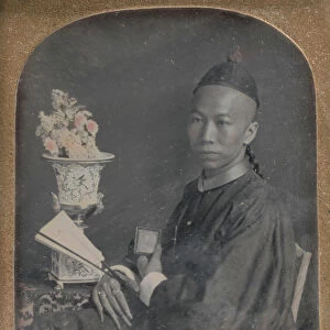 Portrait of Tsow Chaoong, 1847. Creator: Unknown