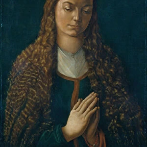 Portrait of a young woman. Artist: Durer, Albrecht (1471-1528)