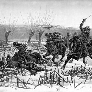 Prince Rupert at the Battle of Edgehill, 1642 (1887)