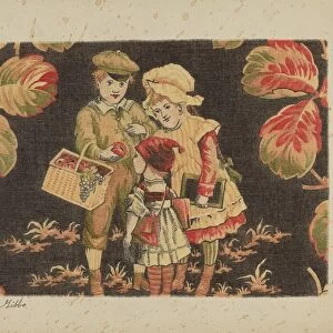 Printed Cotton, c. 1940. Creator: Pearl Gibbo