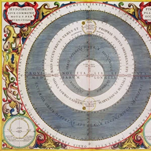 Ptolemic System, 1660-1661. Artist: Andreas Cellarius