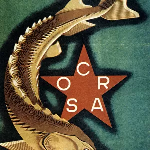 Publicity for a Russian commerce exhibition, 1930. Artist: Sergey Igumnov