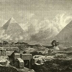 The Pyramids and Sphinx, 1890. Creator: Unknown