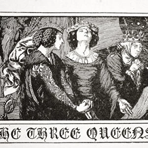 The Three Queens, 1905. Artist: Dora Curtis