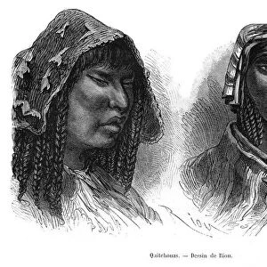 Quichua Indians, South America, 19th century. Artist: Edouard Riou