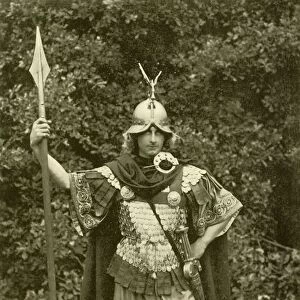 Represents King Arthur Wearing Costume of British Chieftain, Sixth Century AD