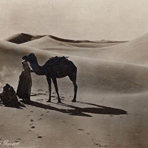 Rest in the Desert, 1930s. Creator: Unknown