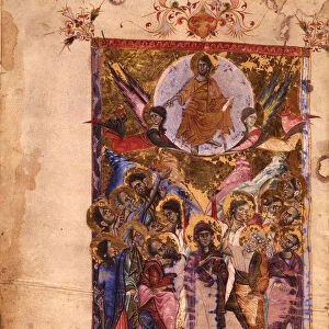 The Resurrection (Manuscript illumination from the Matenadaran Gospel), 1287
