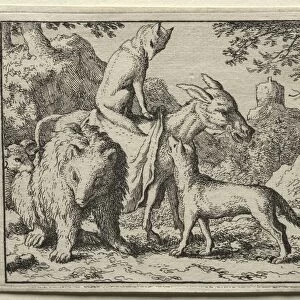 Reynard the Fox: Reynard and his Companions. Creator: Allart van Everdingen (Dutch, 1621-1675)