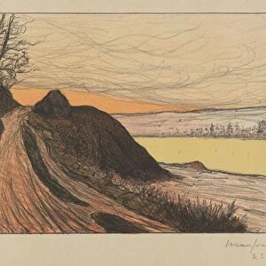 The Road from Gaud (La Route de Gaud), 1893. Creator: Maxime Emile Louis Maufra