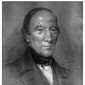 Robert Owen, Welsh-born industrialist, philanthropist and socialist, 1851 (1956)