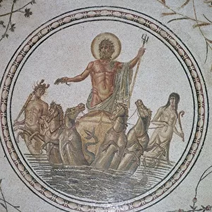 Roman mosaic of the triumph of Neptune, 2nd century