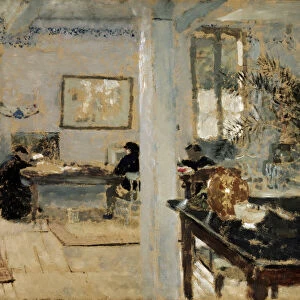 In a Room, 1899. Artist: Edouard Vuillard