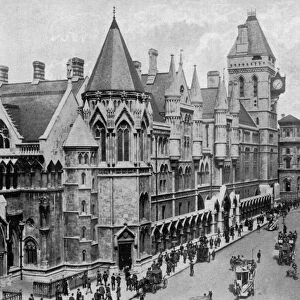 The Royal Courts of Justice, Strand, Westminster, London, 1904