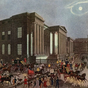 The Royal Mails starting from the General Post Office, London, 1830 (1927). Artist: R Reeves