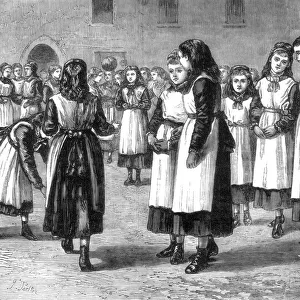 The Royal Masonic School for girls, St Johns Hill, Battersea Rise, London, 1875
