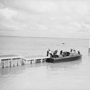 Royal Motor Barge, possibly Isle of Wight, c1939. Creator: Kirk & Sons of Cowes