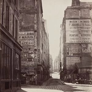 Rue Saint-Jacques, 1864-before February 1867. Creator: Charles Marville