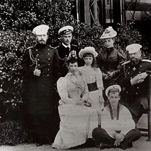 The Russian Imperial family, c1892-c1894
