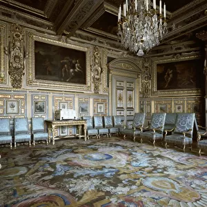 Salon of Louis XIII in Fontainebleau, 17th century