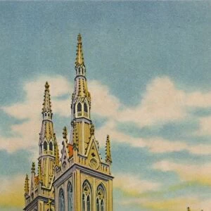 San Roque Church, Barranquilla, c1940s
