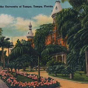Scene at the University of Tampa, Tampa, Florida, c1940s