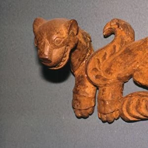 Scythian wooden bridle ornament