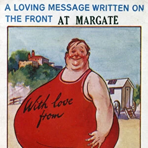 A seaside postcard from Margate, Kent, 20th century