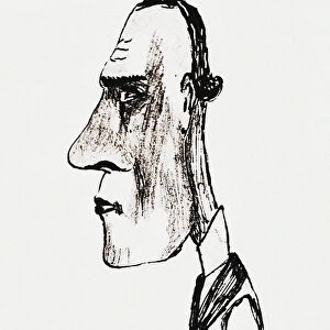 Self-caricature, Mid of 1930s