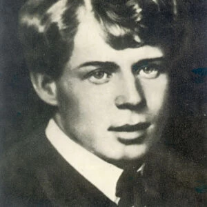 Sergei Yesenin, Russian poet, 1910s