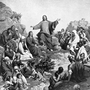 The Sermon on the Mount, 1926. Artist: Christian Karl August Noack