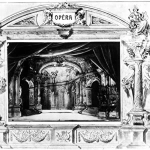 Set design for Mozarts Don Giovanni, 1875