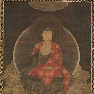 Shakyamuni Triad: Buddha Attended by Manjushri and Samantabhadra (Buddha), late 1300s
