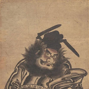 Shoki, the Demon-Queller, early 18th century. early 18th century