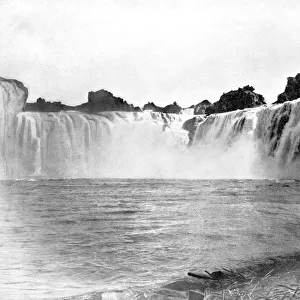 Shoshone Falls, Idaho, USA, 1893. Artist: John L Stoddard