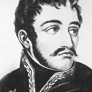 Simon Bolivar The Liberator (1783-1830), military and American independence hero