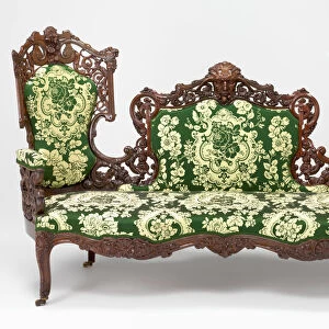 Sofa, 1849 / 54. Creator: Charles A. Baudouine