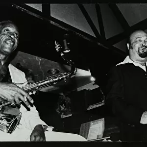 Sonny Stitt and Red Holloway playing at The Bell, Codicote, Hertfordshire, 24 November 1980