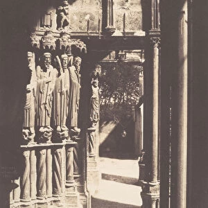 [South Portal, Chartres Cathedral], 1854. Creator: Charles Marville