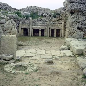 Southern Gigantija temple on Malta, 31st century BC
