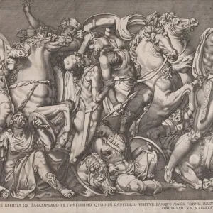 Speculum Romanae Magnificentiae: Battle of the Amazons, 1559. 1559