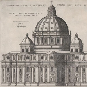 Speculum Romanae Magnificentiae: St. Peter s, 16th century. 16th century